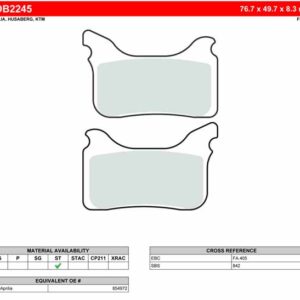 FERODO BRAKE BPADS - Image 149