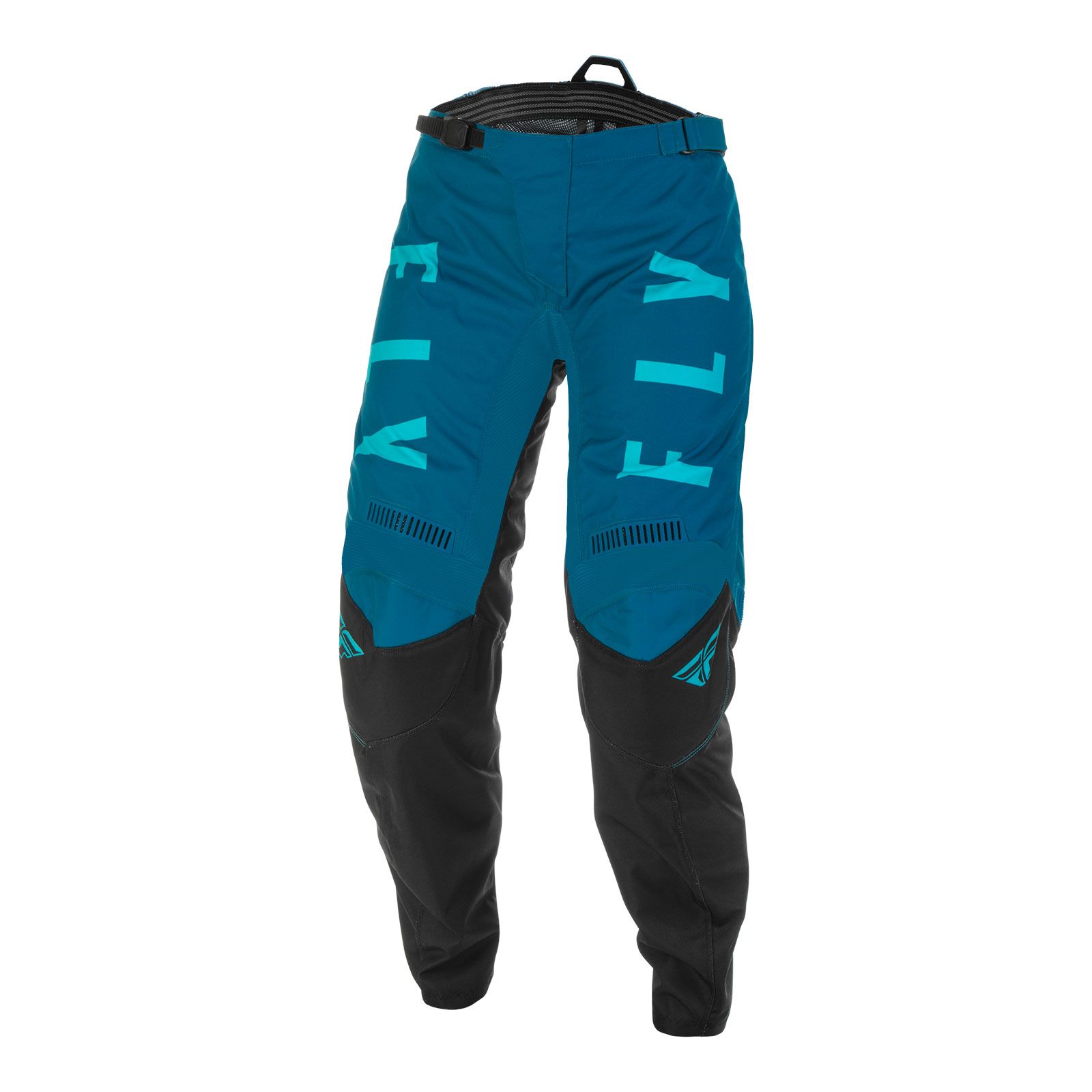 Fly F-16 Motocross Pants Ladies Aqua/ Dark Teal/ Black - Image 3