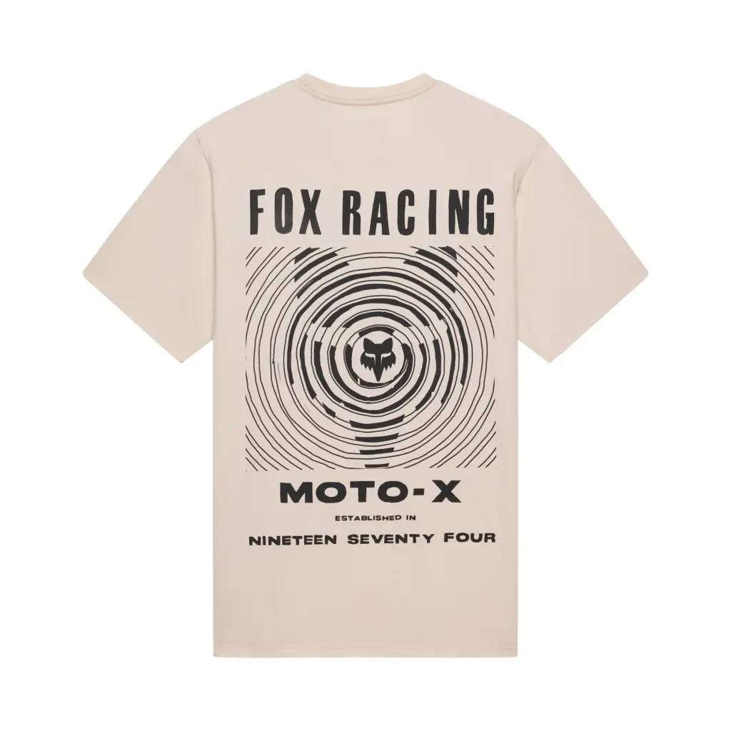 Fox Warped 195 Original Tee Chalk White