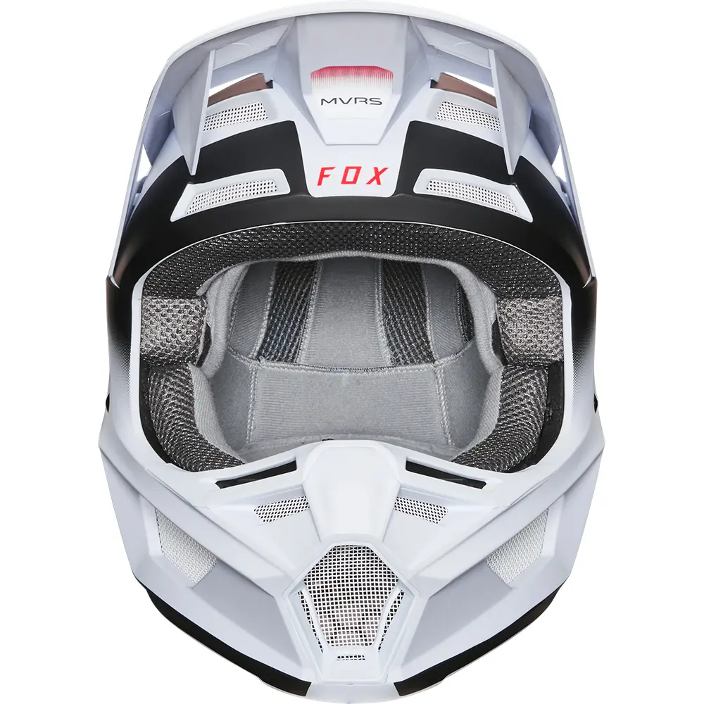 Fox V2 VLAR Youth White Motocross Helmet