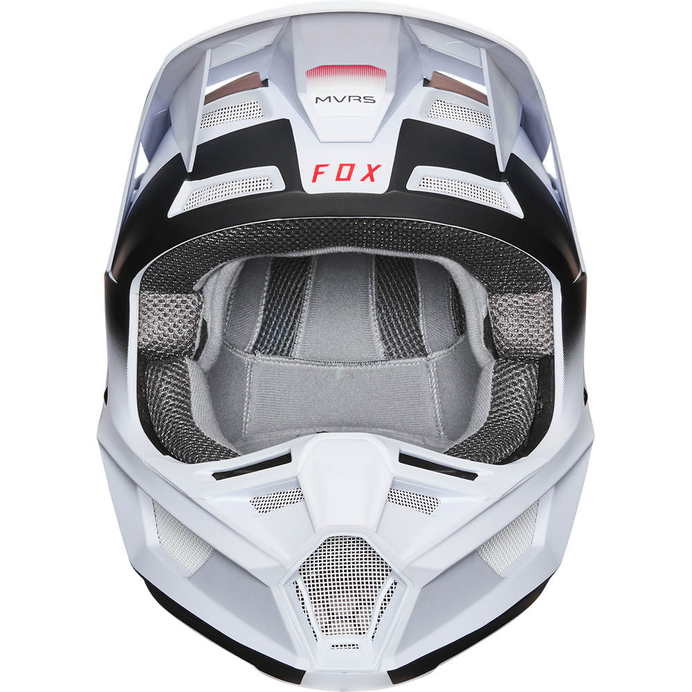 Fox V2 VLAR Youth White Motocross Helmet - Image 5