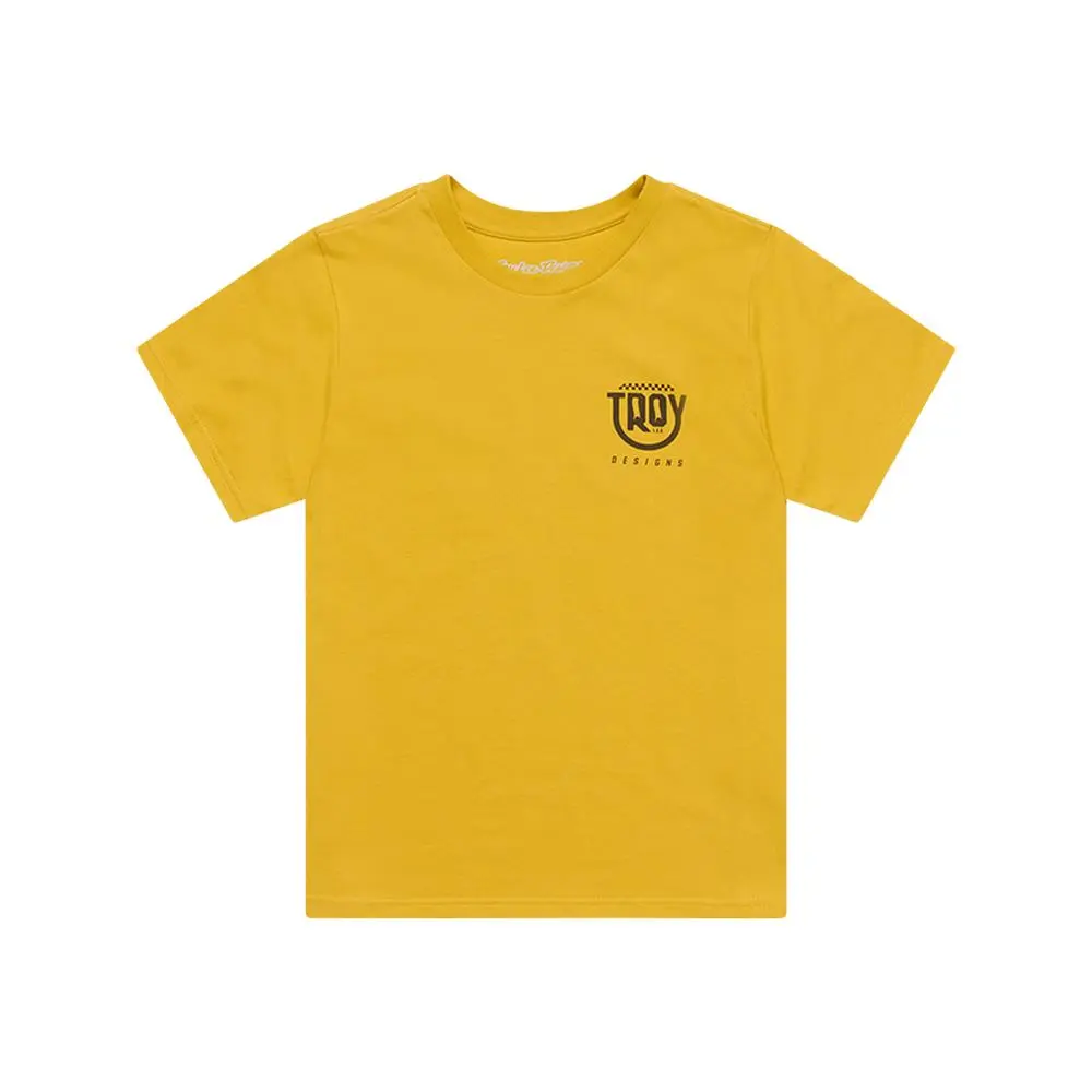 Troy Lee Designs Smiley Tee Youth Golden