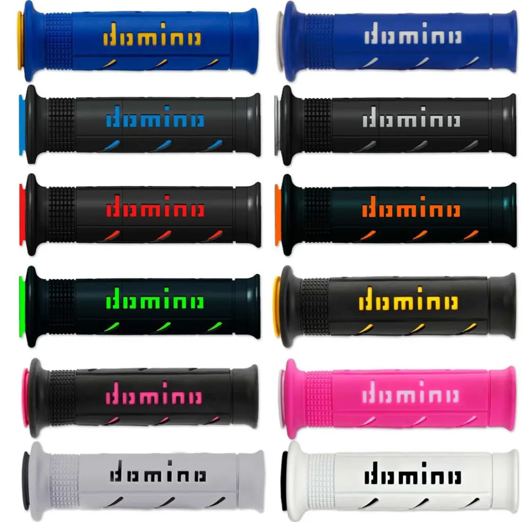RACE GRIPS XM2 SUPER SOFT 120/125mm BLACK/ORANGE OPEN
