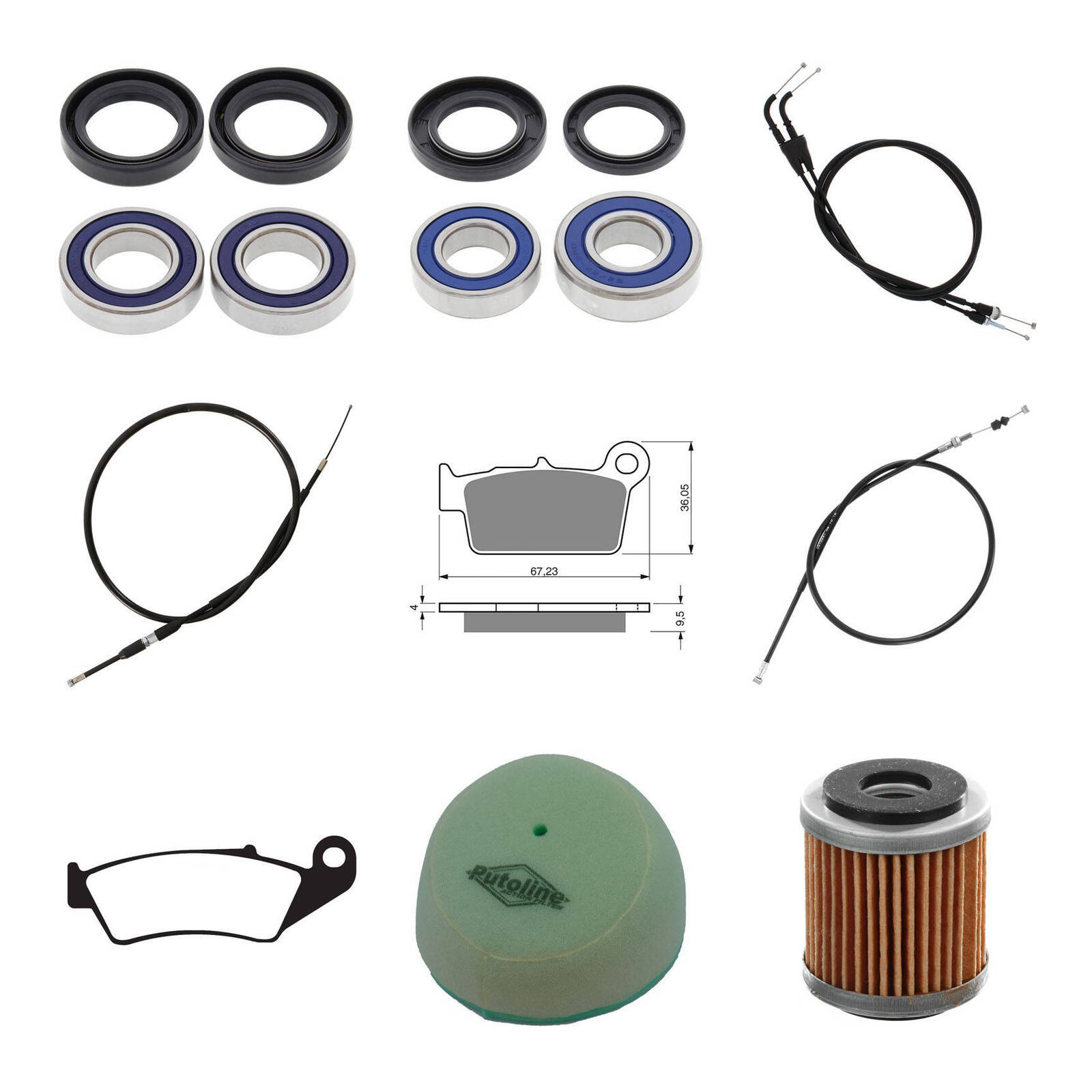 Offroad Refurb Kit - Yamaha YZ250F '03-'05 / YZ450F '04-'05 - Image 1