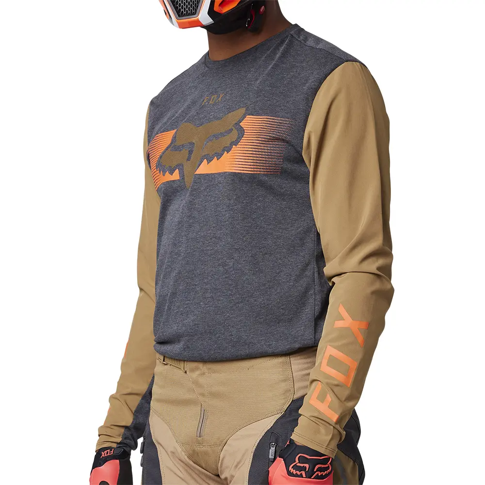 Fox Ranger Motocross Jersey Dark Khaki
