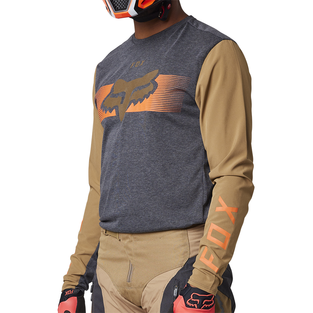 Fox Ranger Motocross Jersey Dark Khaki - Image 2