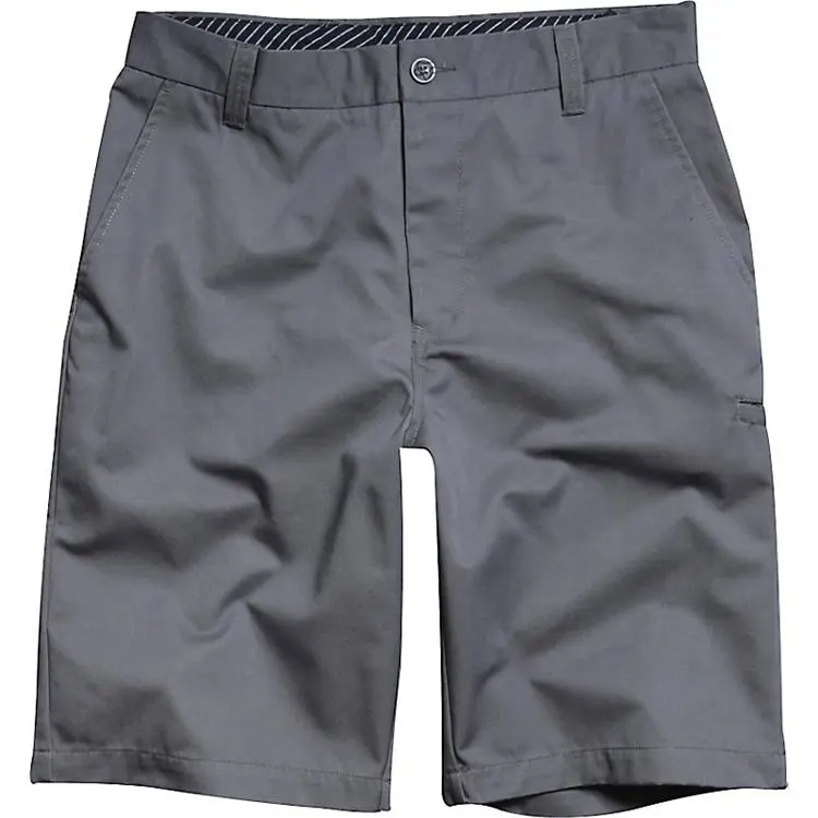 ESSEX SOLID SHORTS GUNMETAL]