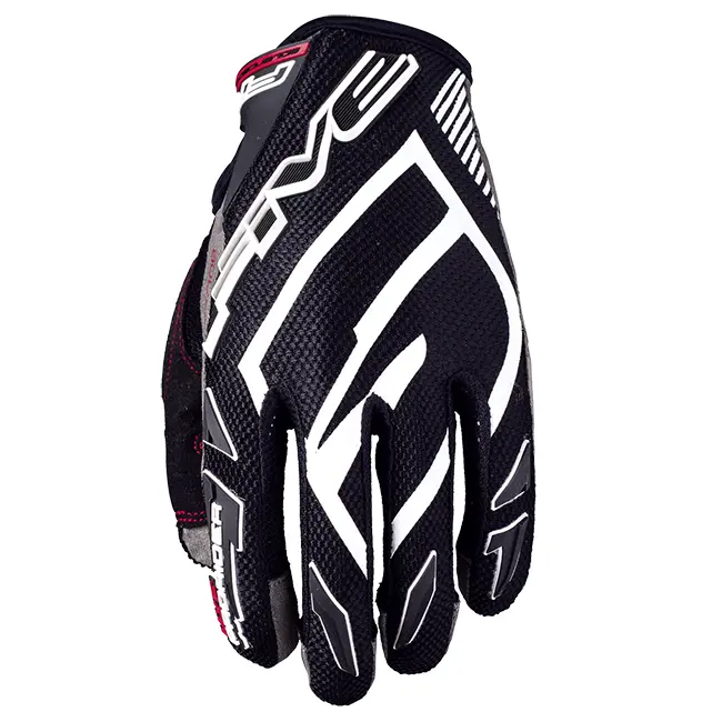 Motocross Gloves Five MXF Prorider S Black/White
