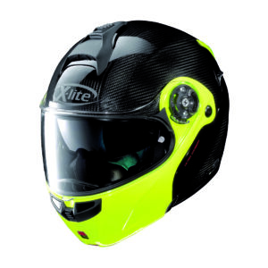 HELMET X1004 ULTRA CARBON - CARBON / FLURO YELLOW SMALL - Image 3