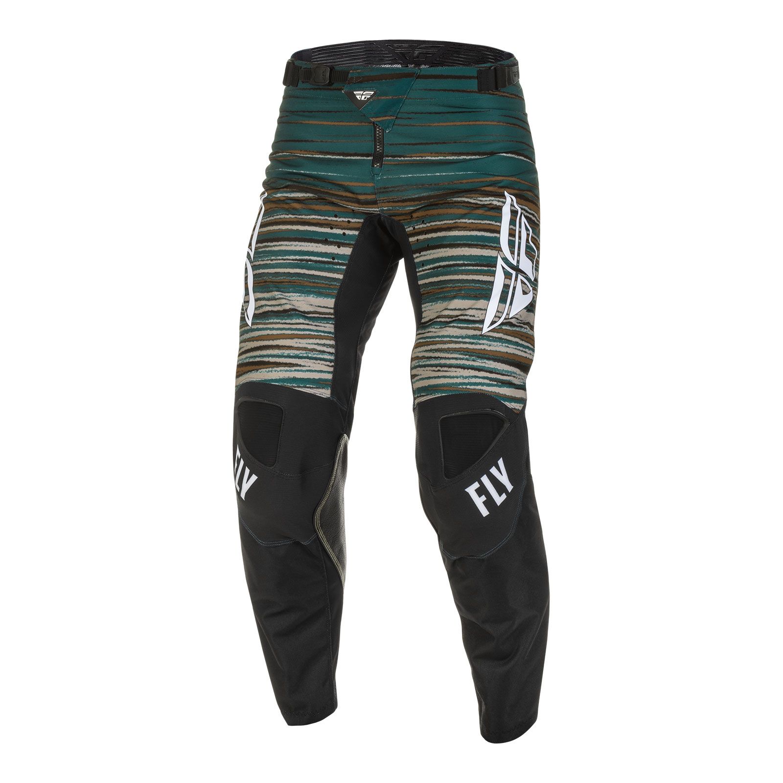 Fly Kinetic Wave Motocross Pants Black/Rum - Image 3