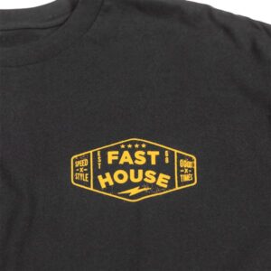 Fasthouse Station Tee Black - Image 3