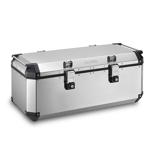 ** FIXED MOUNTING QUAD-ATV BOX 110LT OUTBACK ALU SILVER - SALE - Image 1