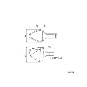 DRC 601 LED FLASHER 12V SMOKE - Image 1