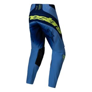 Alpinestars Techstar Melt Motocross Pants Yellow Fluoro/Blue - Image 2