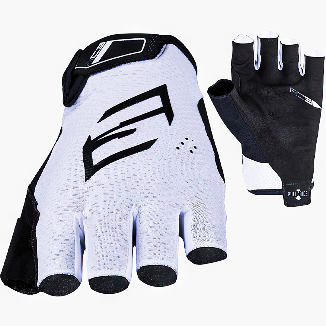 FIVE RC3 Road Bike Gloves White - Image 1
