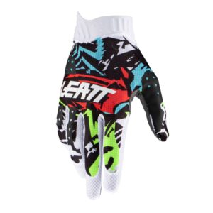 Leatt Moto 1.5 Motocros Glove Youth Zebra - Image 3