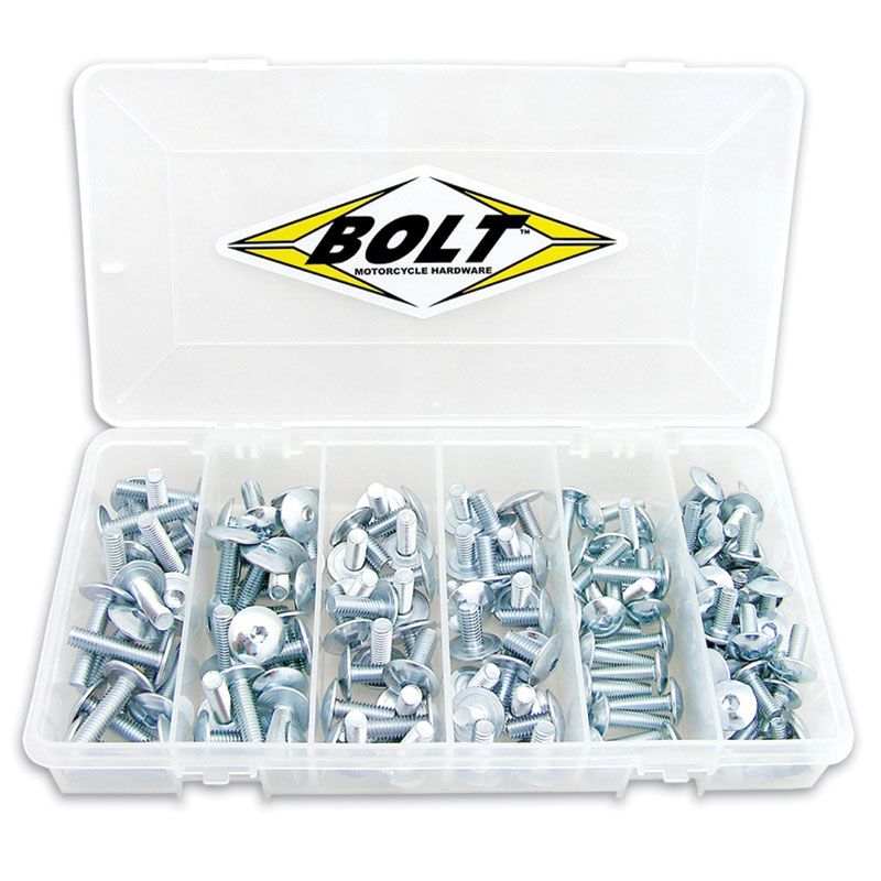 BOLT FAIRING BOLT ASSTD 20 ea 5x12/5x20/6x12/6x16/6x20/6x25 - Image 1