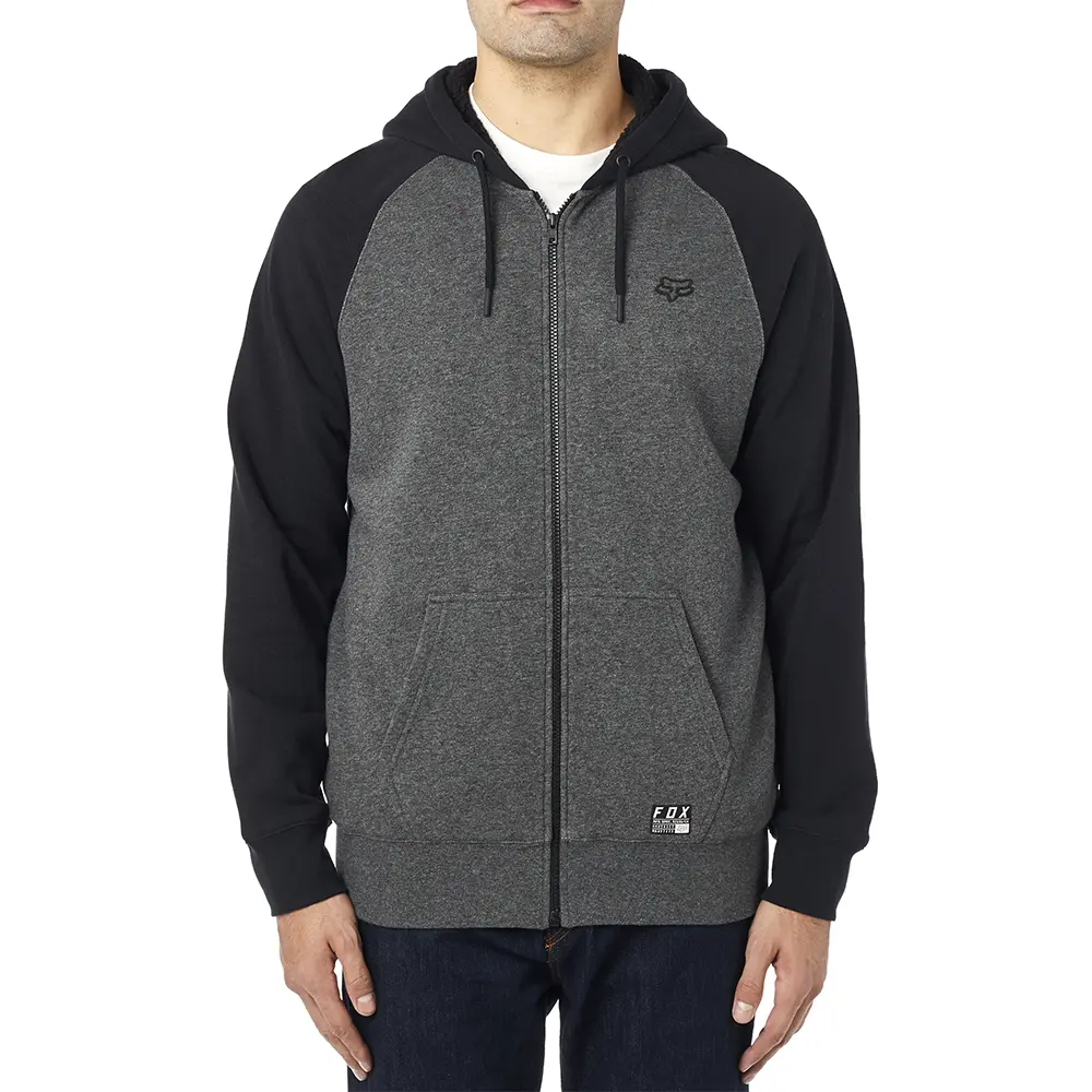 Fox Legacy Sherpa Hoodie Black/Charcoal