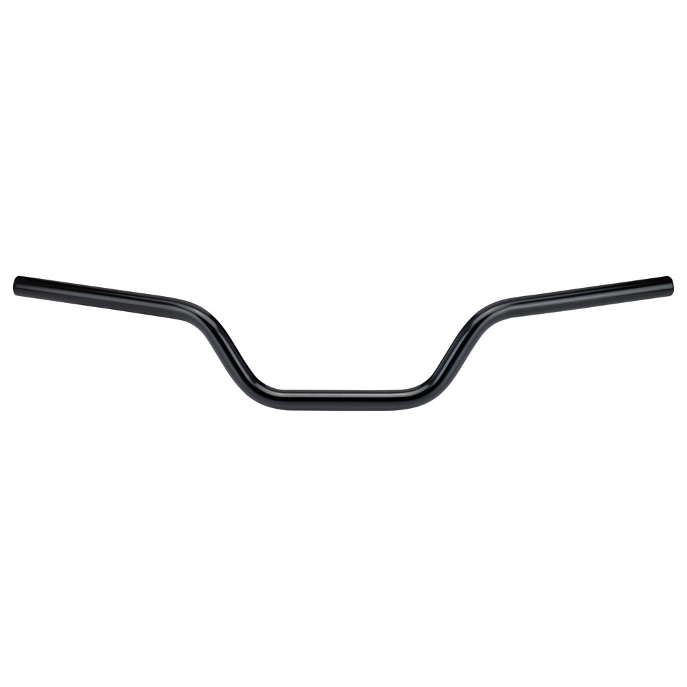 BILTWELL TRACKER HIGH BAR 1" SMOOTH [BLACK] 1" - Image 1