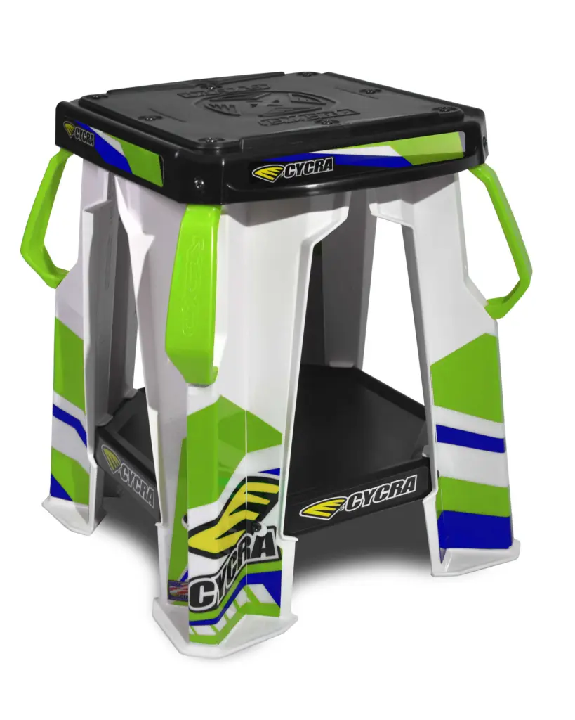 SPECIAL ED MOTO STAND WHT/GRN