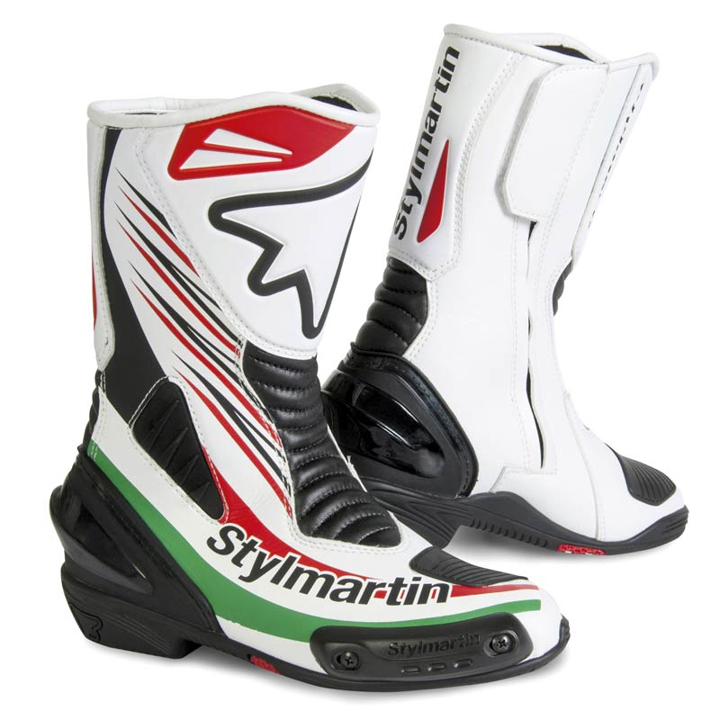DREAM RS YOUTH ROAD RACE BOOT WHITE/GREEN/RED 36 - Image 6