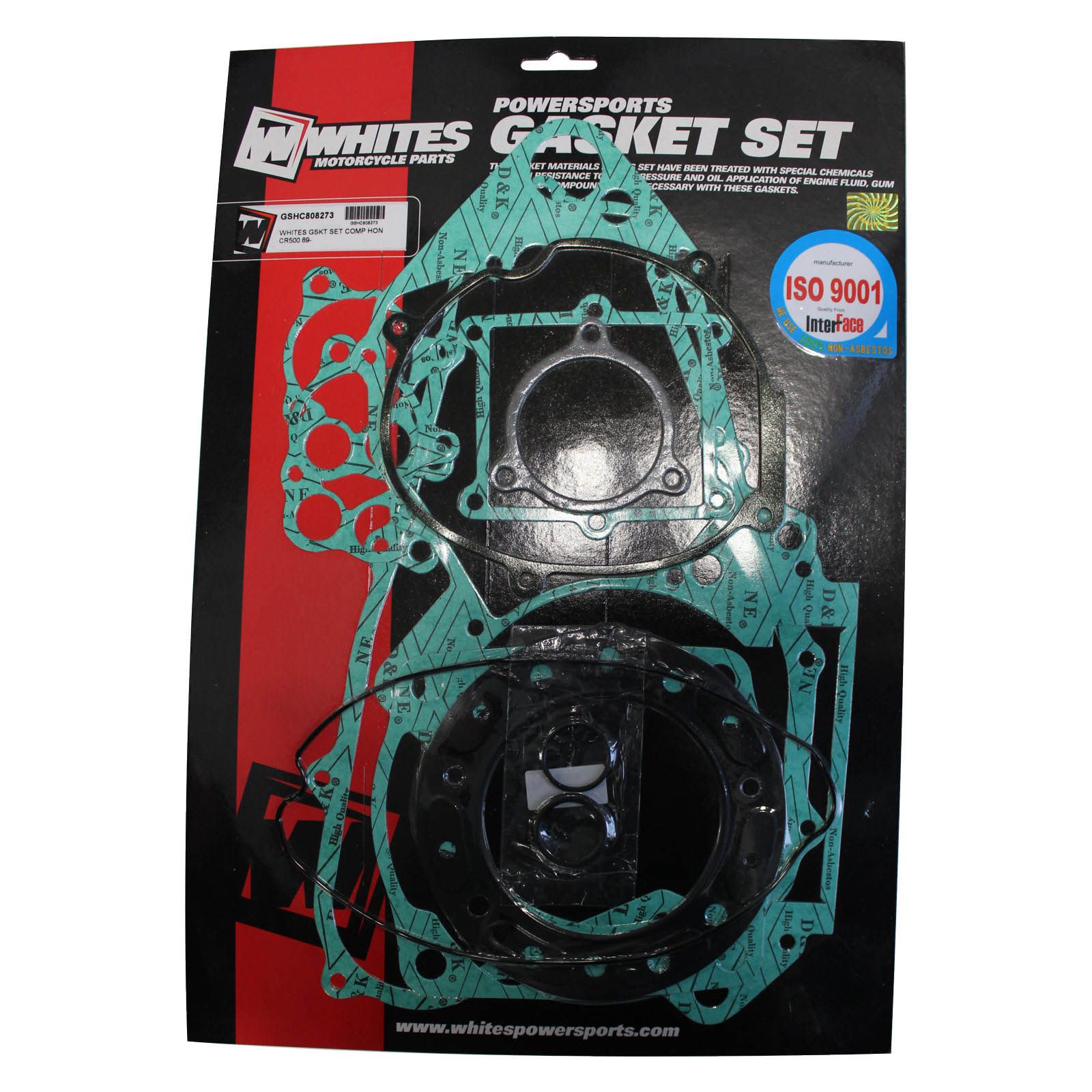 WHITES GASKET SET COMPLETE HON CR500 89- - Image 1
