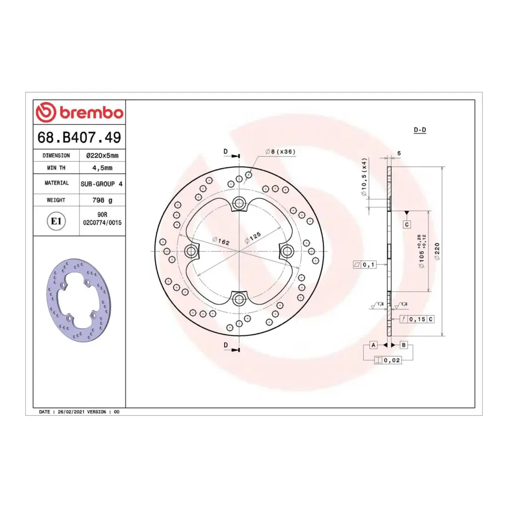 Brembo Brake Disc