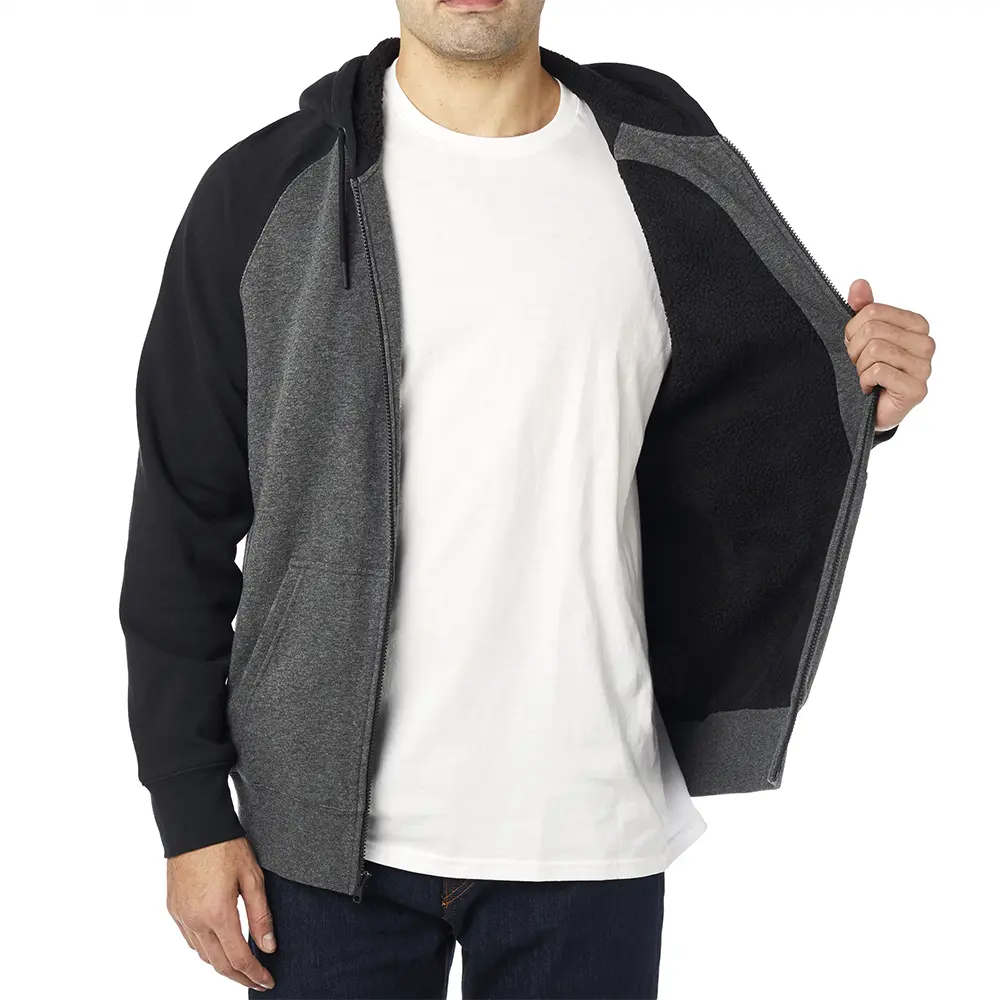 Fox Legacy Sherpa Hoodie Black/Charcoal