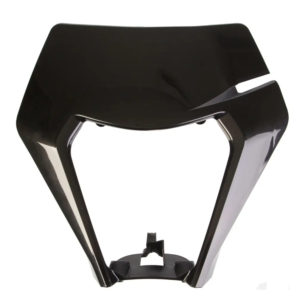 POLISPORT NUM PLT/ HL MASK KTM EXC/EXC-F 20-21 BLK