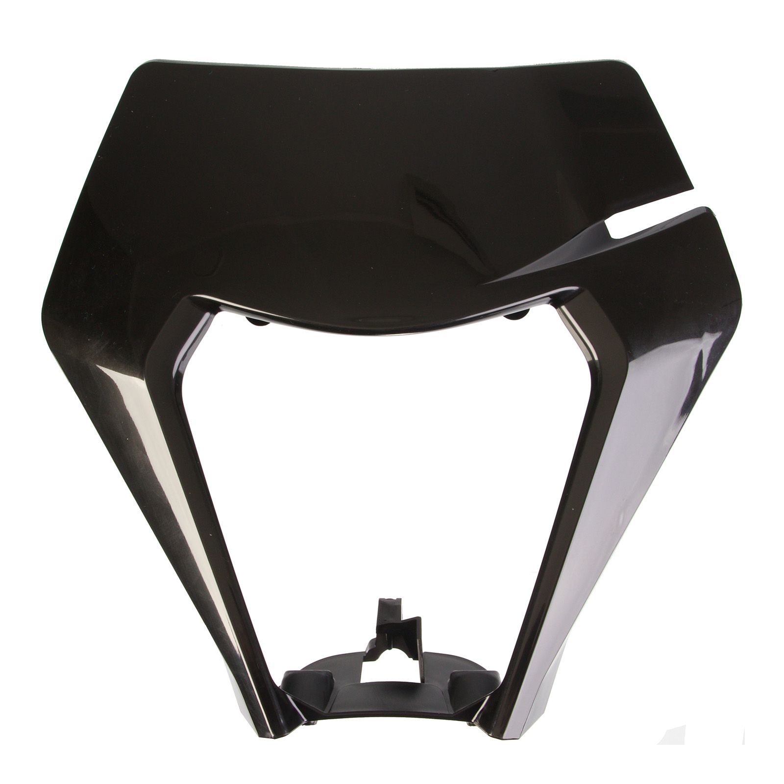 POLISPORT NUM PLT/ HL MASK KTM EXC/EXC-F 20-21 BLK - Image 1