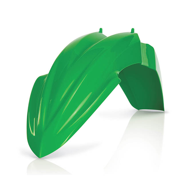 Front mudguard green KX85/100 14 Acerbis [A] - Image 1