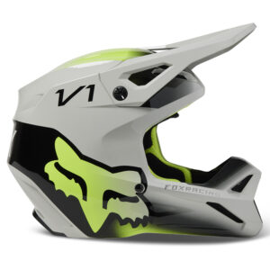 Fox V1 TOXSYK MIPS ECE Motocross Helmet Youth Steel Grey - Image 2