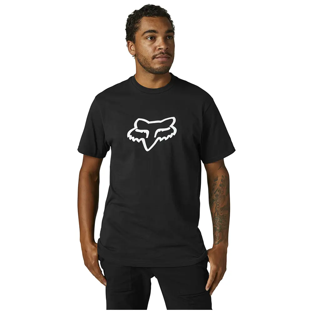 Fox Legacy Fox Head Tee Black/White