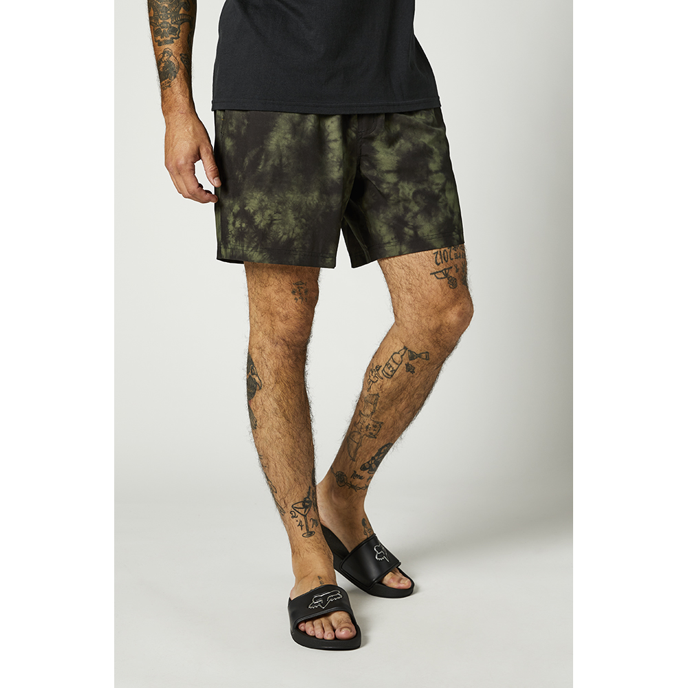 Shorts Fox Essex Down N Dirty Olive Green - Image 3