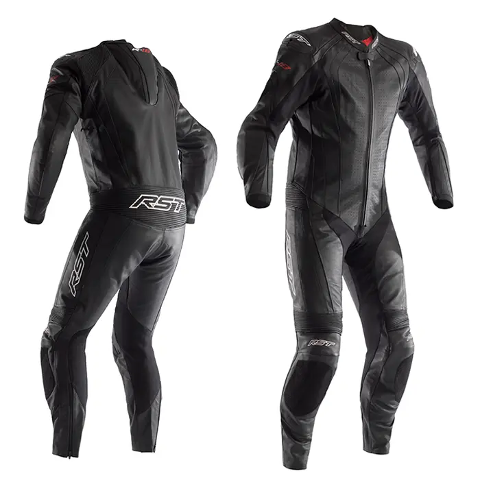 RST R-18 LEATHER SUIT [BLACK] 38 XS