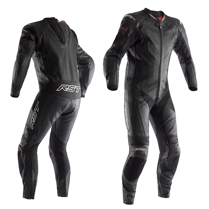RST R-18 LEATHER SUIT [BLACK] 38 XS - Image 1