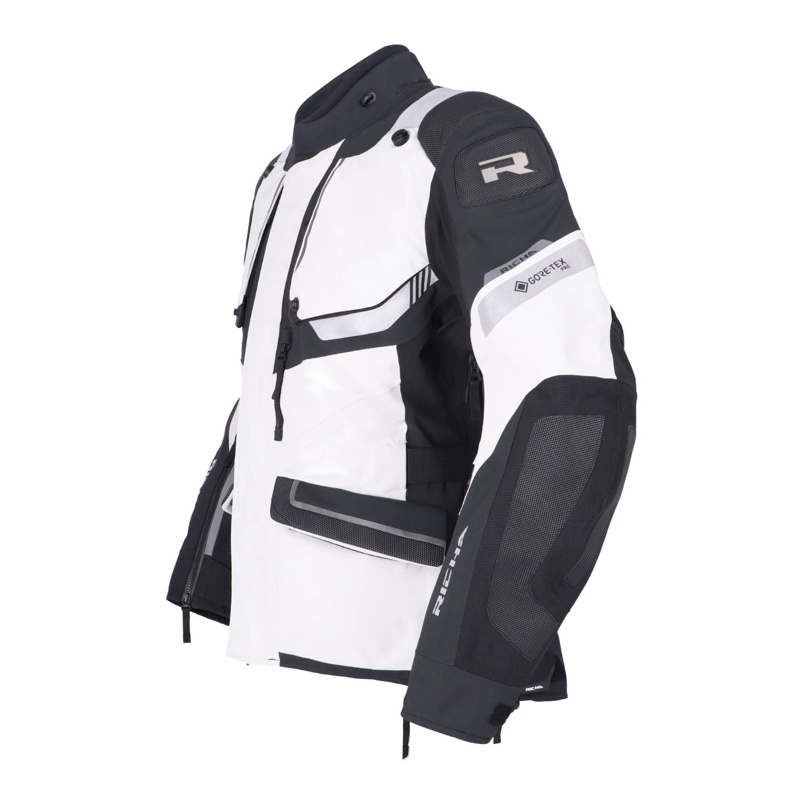 Richa Armada Gore-Tex Pro ROad Jacket Grey/Black - Image 3