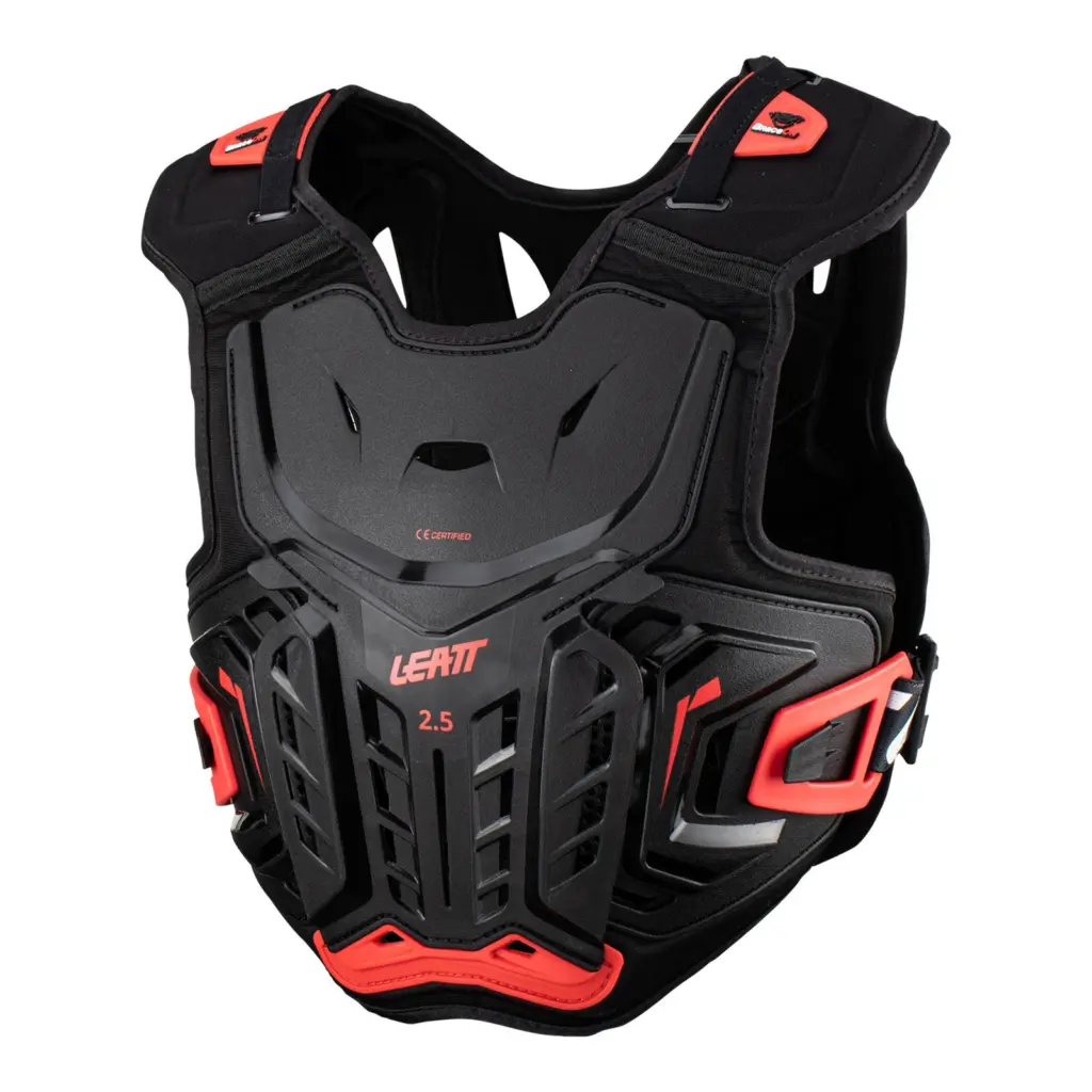 Leatt Chest Protector 2.5 Black/Red Junior
