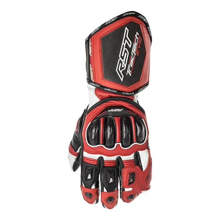 Road Gloves RST Tractech EVO Leather Black/Red