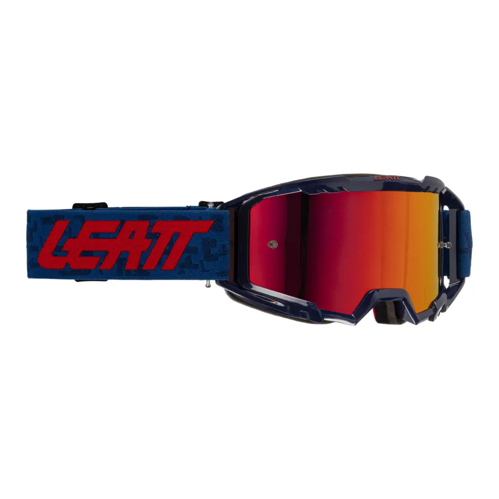 Leatt 3.5 Vizion Motocross Goggle Iriz Blue Red 45 VLT