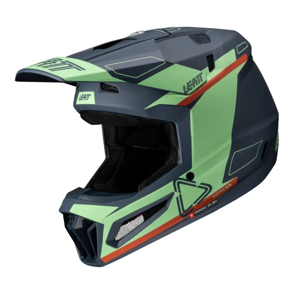 Leatt 3.5 Motocross Helmet Kit - Matcha