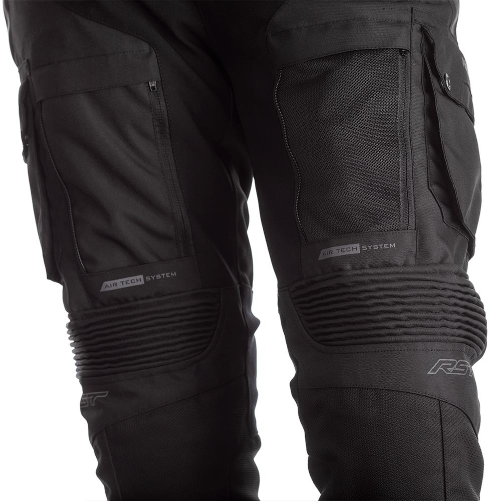 RST Adventure-X CE Textile Shortleg Adventure Pants Black - Image 4