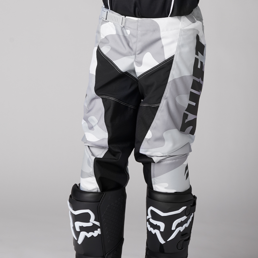 Motocross Pants Shift White Label Youth Black Camo - Image 5