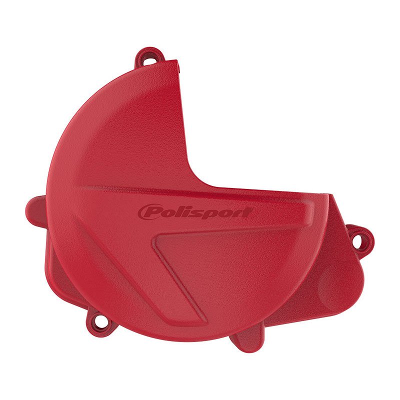 CLUTCH COVER PROTECTOR HON CRF450R/RX 17- RED - Image 1
