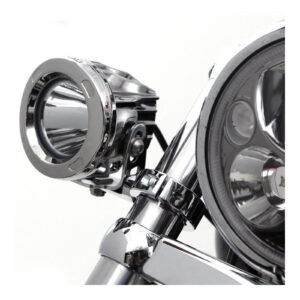 Denali Conv Fork Tube Light Mount/ 39-49mm Diametre Tubes - Chrome - Image 3