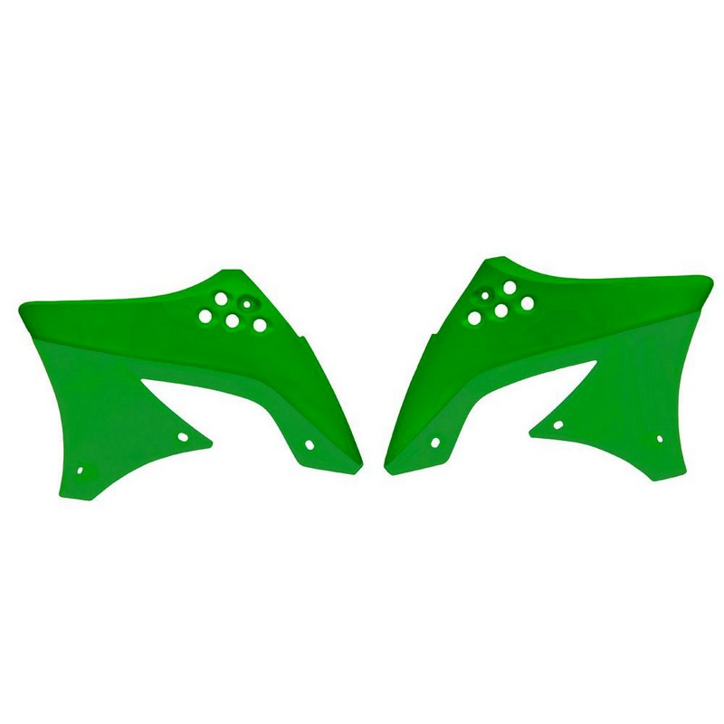 RADIATOR SHROUDS  RTECH KX450F 09-11 GREEN - Image 1