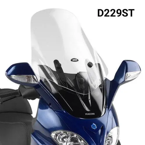 GIVI SCREEN PIAGGIO X9 200-500 EVOLUTION '03-' 08. 16cm TALLER