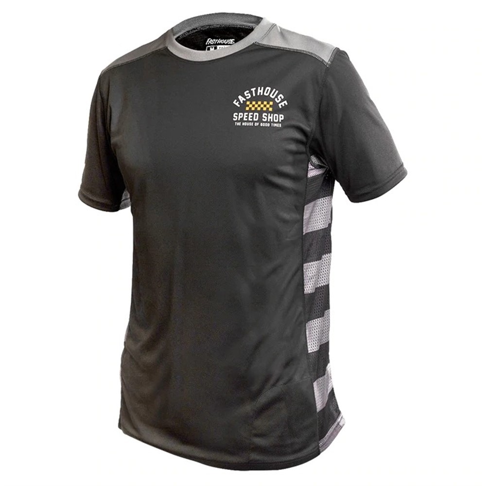 Fasthouse Outland Short Sleeve Jersey Black - Image 1