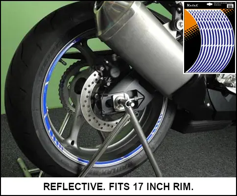 KEITI REFLECTIVE WHEEL 3 STRIPE [BLUE] NS