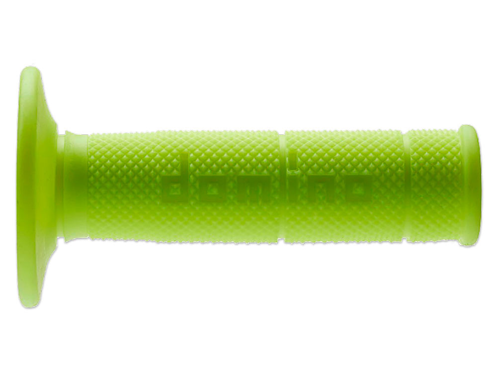 CROSS ENDURO GRIPS SOLID FLURO YELLOW - HALF WAFFLE - Image 7